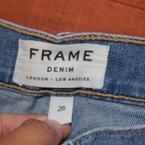 FRAME Le Skinny Le Jeanne Jean Women Size 26 - Picture 9 of 14